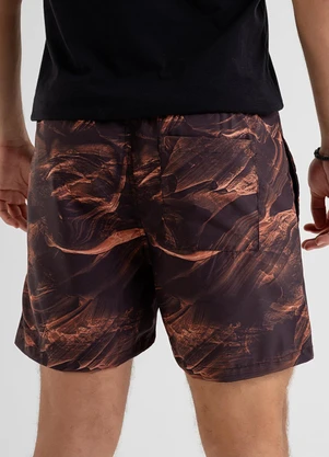 The Philippines - Shorts Masculino Microfibra Marrom - THE PHILIPPINES