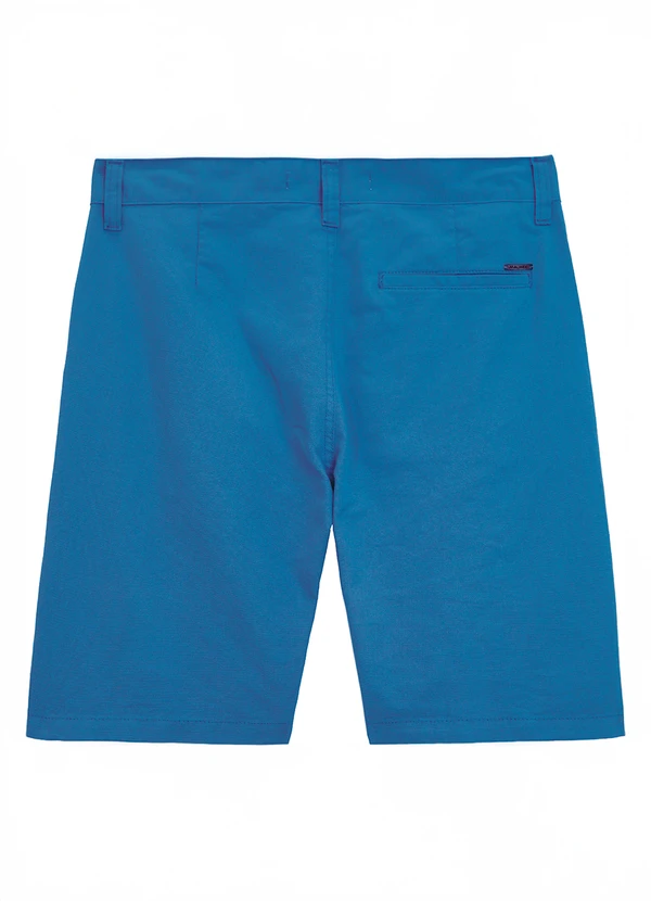 Malwee - Shorts Masculino Slim em Sarja Azul 4
