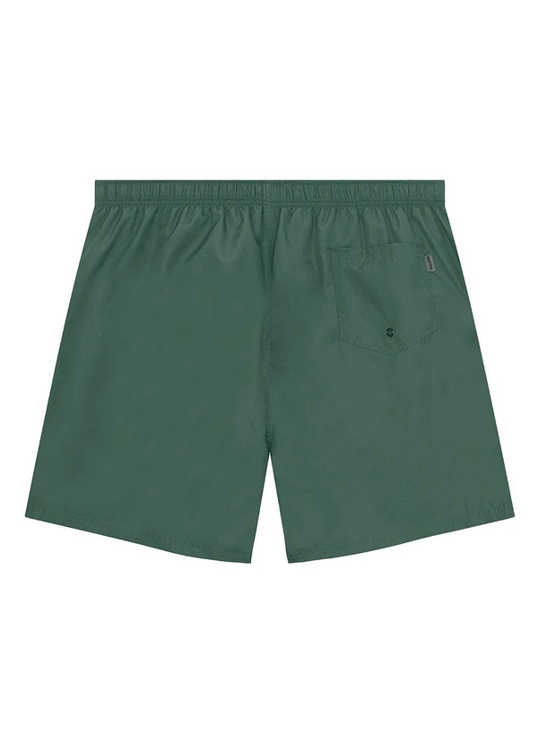 Malwee Plus - Shorts Verde Esmeralda Masculino Comfort 7
