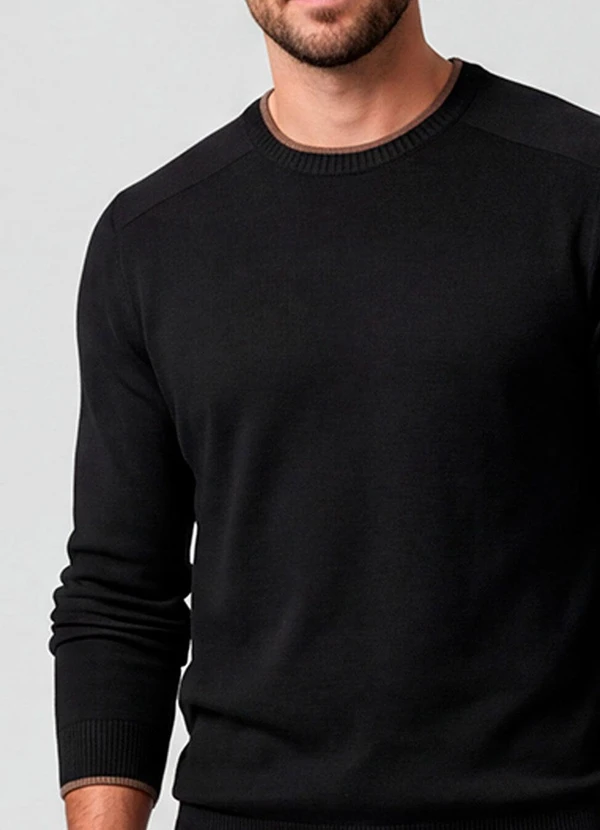 Diametro - Blusão Masculino Malhão Fruit Preto 4