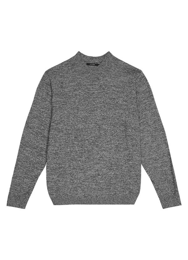 Malwee - Blusão Suéter em Tricô Cinza Escuro 6