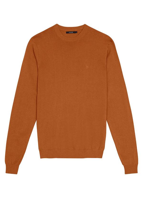 Malwee - Suéter em Tricô Masculino Marrom 5