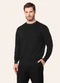 Diametro - Suéter Masculino Tricot Marrom - variação: Preto