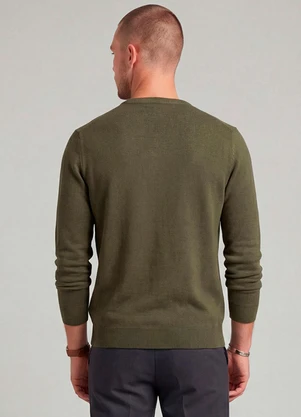 Diametro - Suéter Masculino Tricot Verde - DIAMETRO