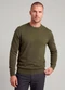 Diametro - Suéter Masculino Tricot Marrom - variação: Verde