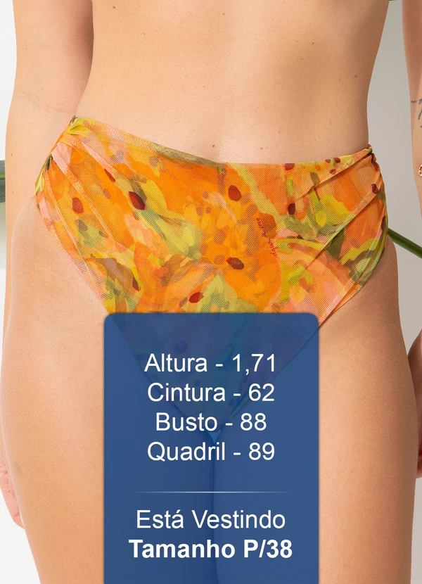 Água de Coco - Biquini Calcinha Hot Pants Laranja 5