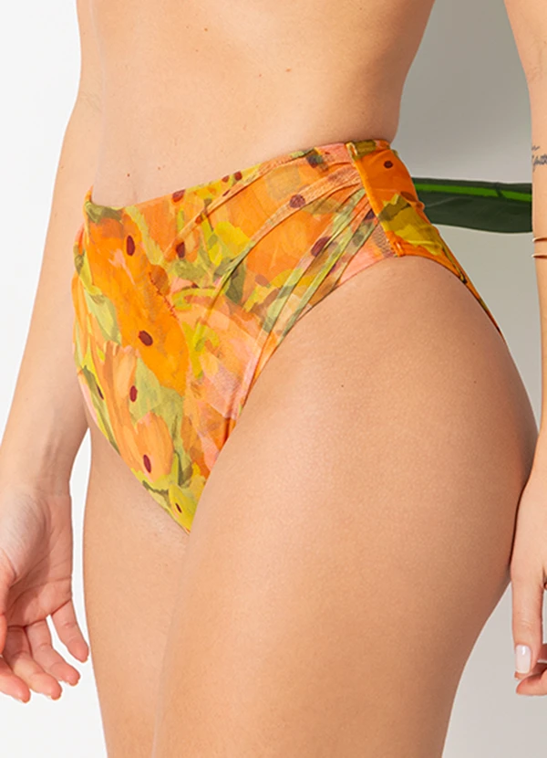 Água de Coco - Biquini Calcinha Hot Pants Laranja 6