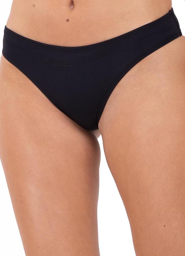 Rovitex - Calcinha Biquíni Básica Preto