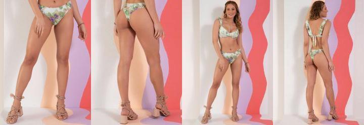 Calcinha Biquni Botnica com Elsticos