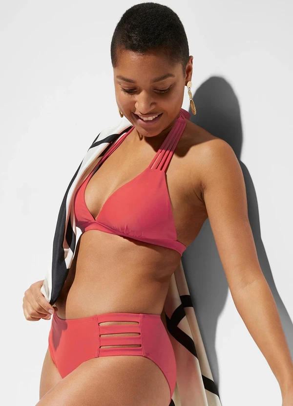 bonprix - Calcinha BiquíniCoral em Malha com Elastano 3