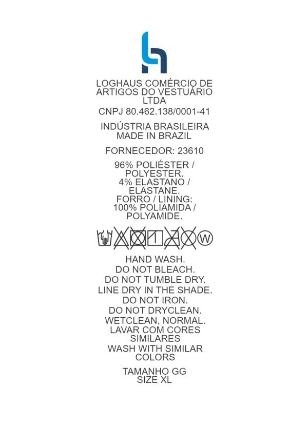 Marguerite - Calcinha Biquíni Preta em Canelado Texturizado 10