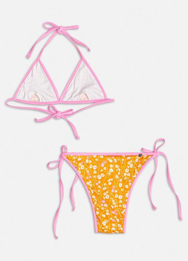 Authoria - Biquíni Amarelo Floral Amarelo 2