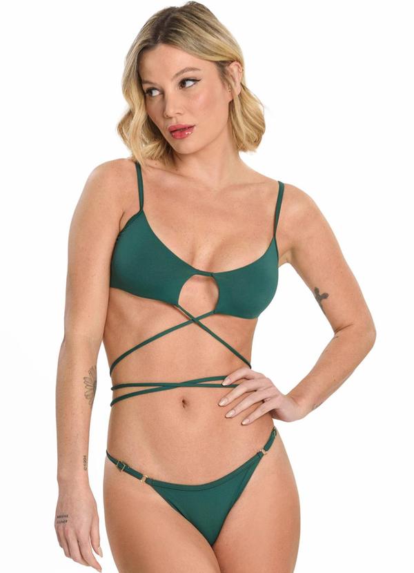 Rovitex - Biquíni Amarração Loule Verde
