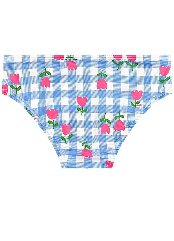Quimby - Biquíni com Flores Infantil Rosa 5