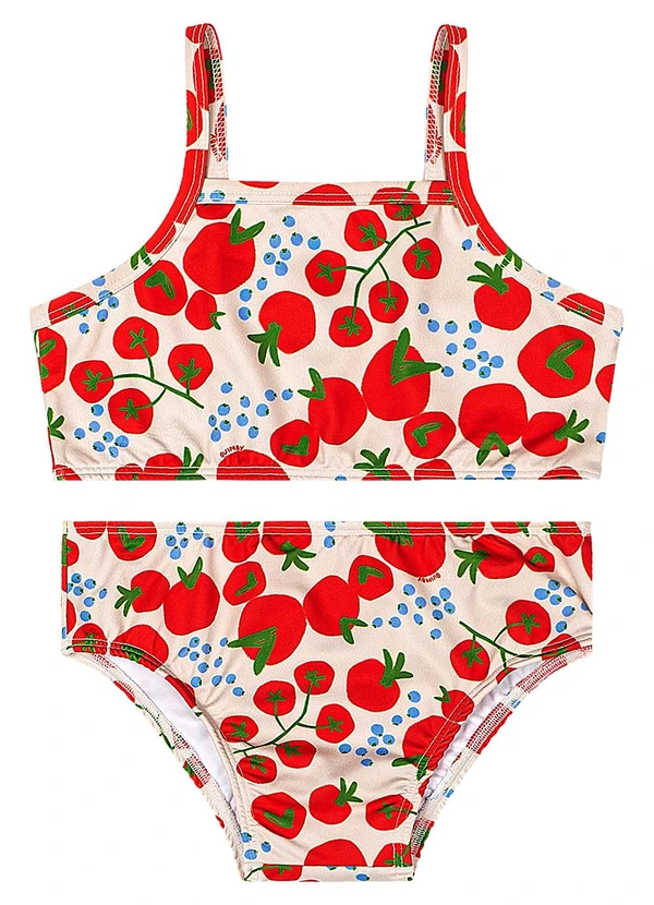 Quimby - Biquíni com Fps +50 Menina Bege 3