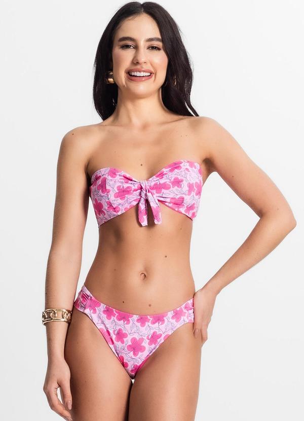 Rovitex - Conjunto Biquíni Estampado 2 em 1Rosa