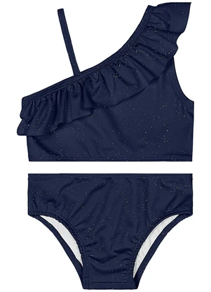 Quimby - Biquíni Fps +50 Glitter Menina Azul - QUIMBY