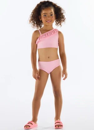 Quimby - Biquíni Fps +50 Glitter Menina Rosa - QUIMBY