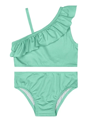 Quimby - Biquíni Fps +50 Glitter Menina Verde - QUIMBY