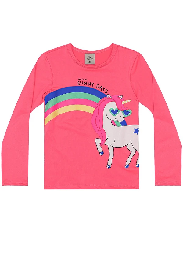 Quimby - Biquíni Infantil de Unicórnio Quimby Rosa 3