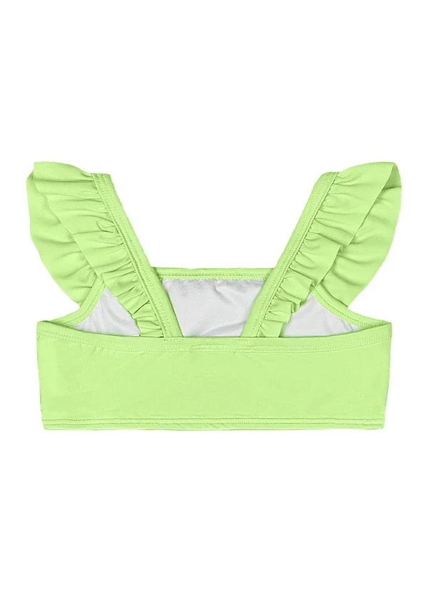 Quimby - Biquíni Infantil em Malha Lisa Uv Dry Verde 3