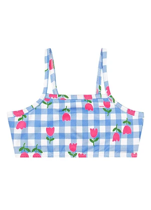 Quimby - Biquíni Infantil em Malha Uv Dry Azul - QUIMBY