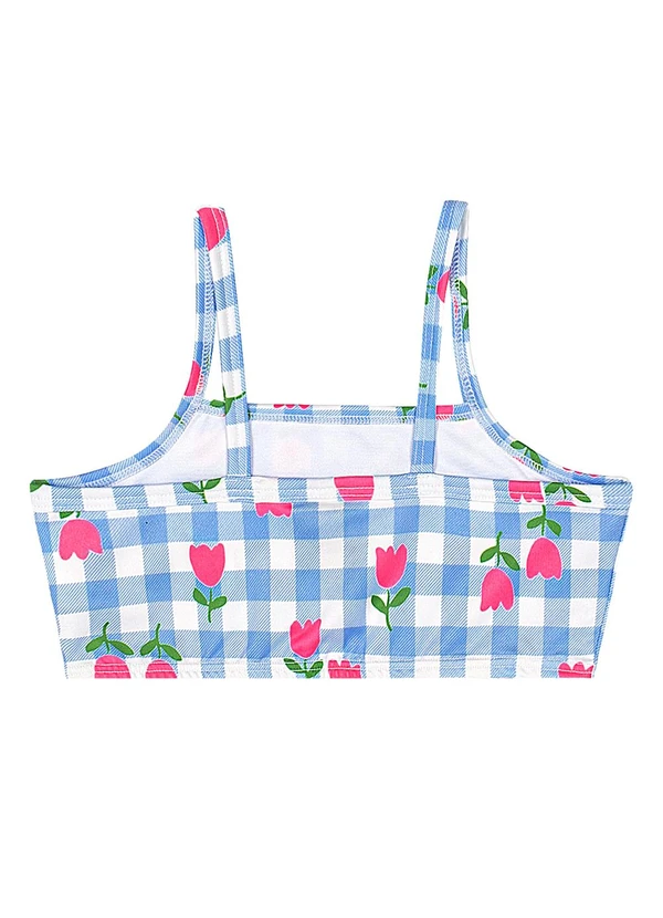 Quimby - Biquíni Infantil em Malha Uv Dry Azul 3