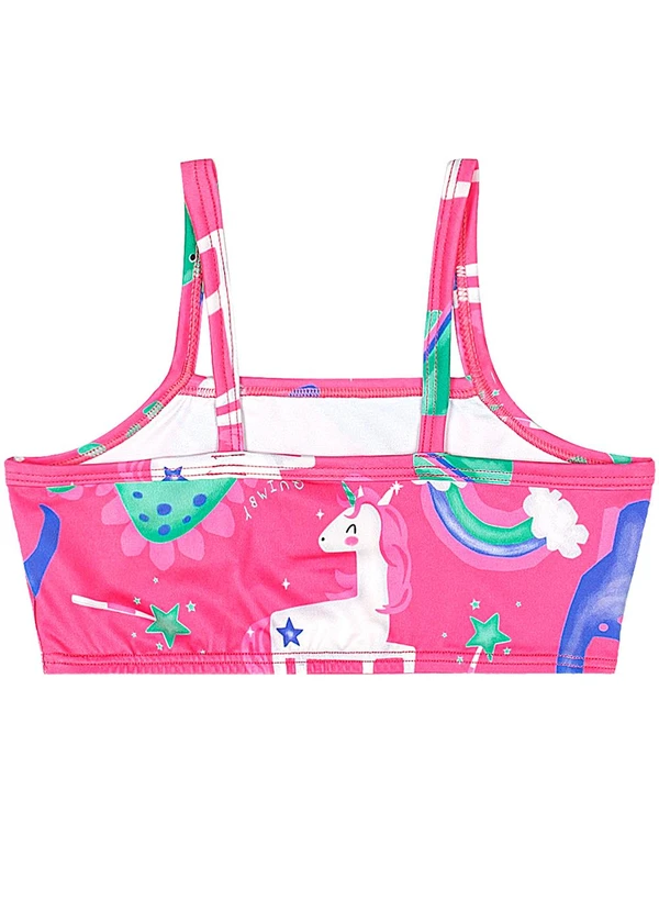 Quimby - Biquíni Infantil em Malha Uv Dry Rosa 5