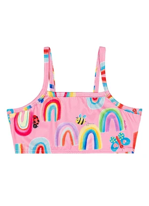 Quimby - Biquíni Infantil em Malha Uv Dry Rosa - QUIMBY
