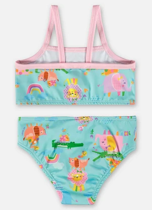 Up Baby - Biquíni Infantil Fps+50 com Forro Azul - UP BABY