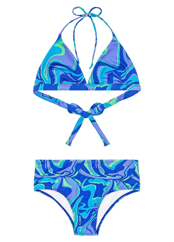 Gloss - Biquíni Juvenil com Fps +50 Azul 3