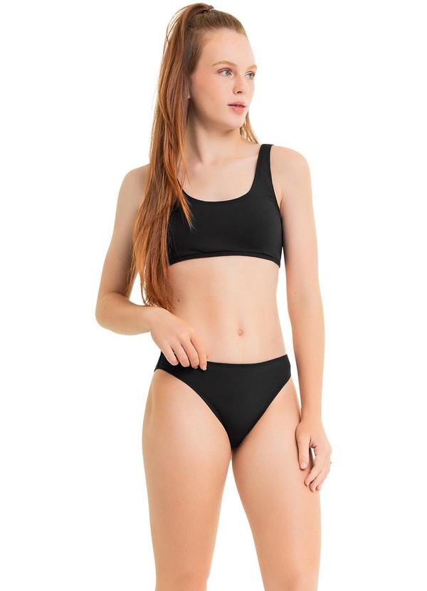 Gloss - Biquíni Juvenil com Fps+50 Preto