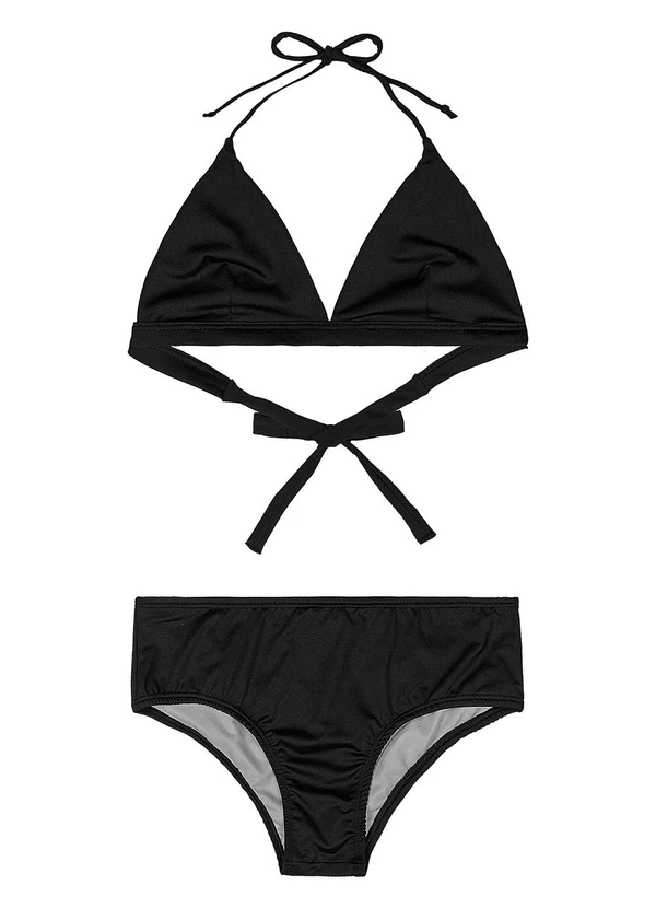 Gloss - Biquíni Juvenil com Fps +50 Preto 3