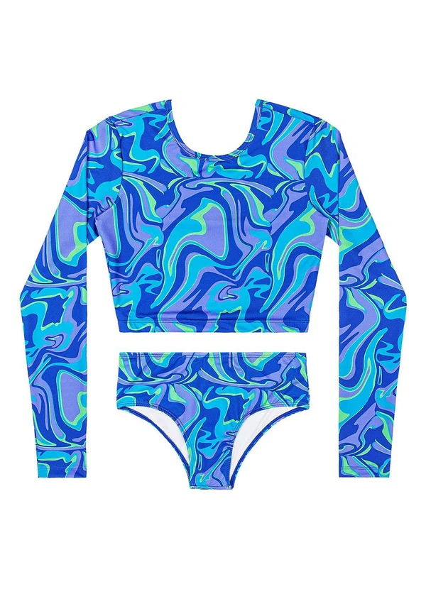 Gloss - Biquíni Juvenil Fps +50 Azul 5