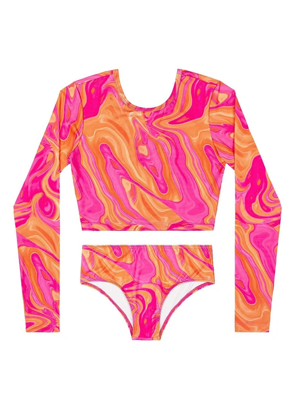 Gloss - Biquíni Juvenil Fps +50 Laranja 3