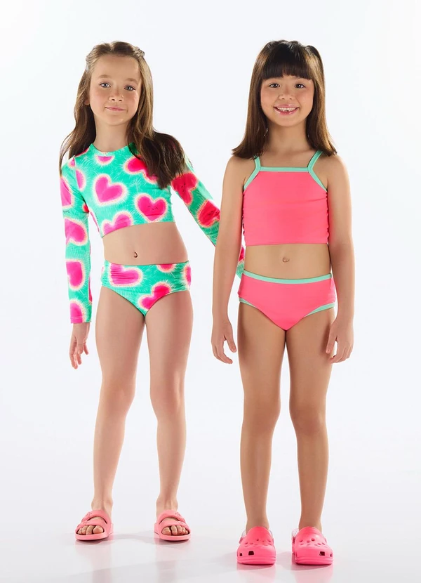 Quimby - Biquíni Manga Longa com Fps +50 Azul 8