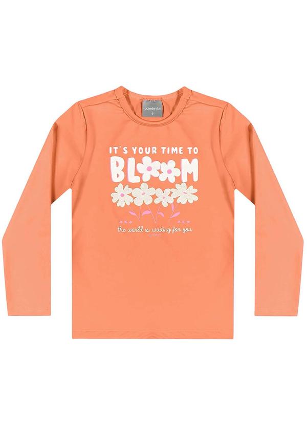 Quimby - Biquíni Manga Longa com Fps +50 Laranja 2