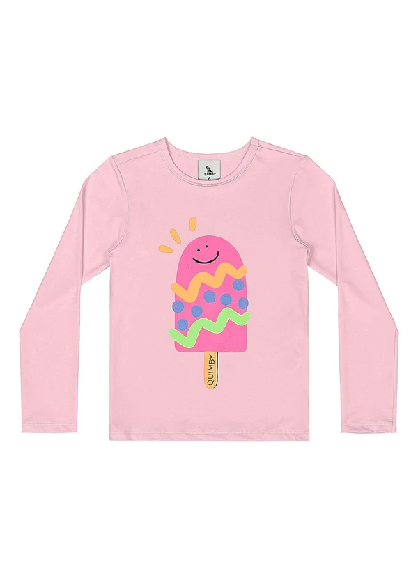 Quimby - Biquíni Manga Longa Fps +50 Rosa 3