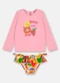 Up Baby - Biquíni Manga Longa Infantil Fps+50 Rosa - variação: Rosa