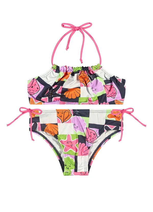 Quimby - Biquíni para Menina com Fps +50 Azul 2