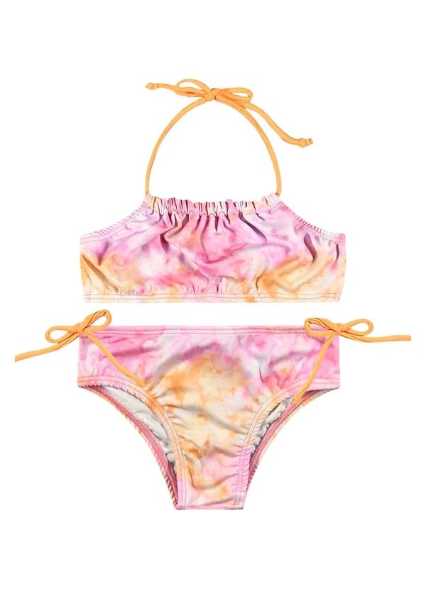 Quimby - Biquíni para Menina com Fps +50 Laranja