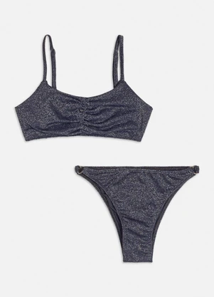 Authoria - Biquíni Preto Shine Preto - AUTHORIA