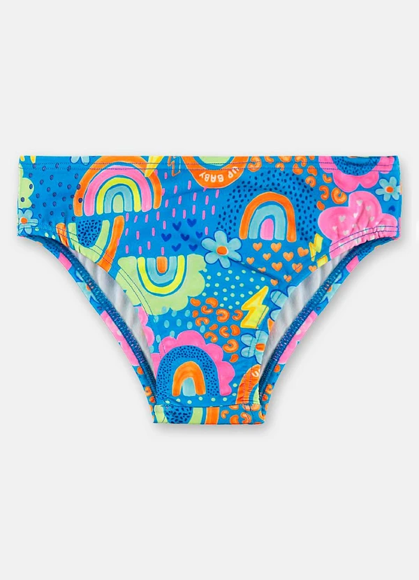 Up Baby - Biquíni Top Calcinha Fps+50 Forrados Up Baby Azul 4