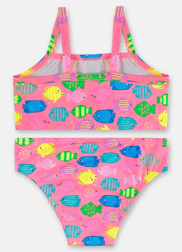 Up Baby - Biquíni Top Calcinha Fps+50 Forrados Up Baby Rosa 2