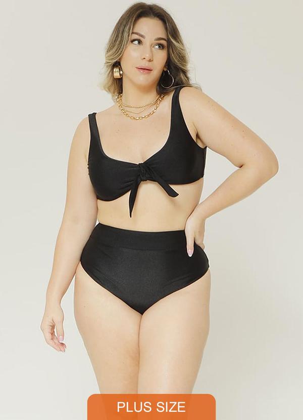 Gatabakana - Biquini Versatil Mais Gata Preto