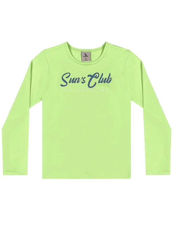 Quimby - Conjunto Camiseta Fps 50+ e Bermuda Verde 2