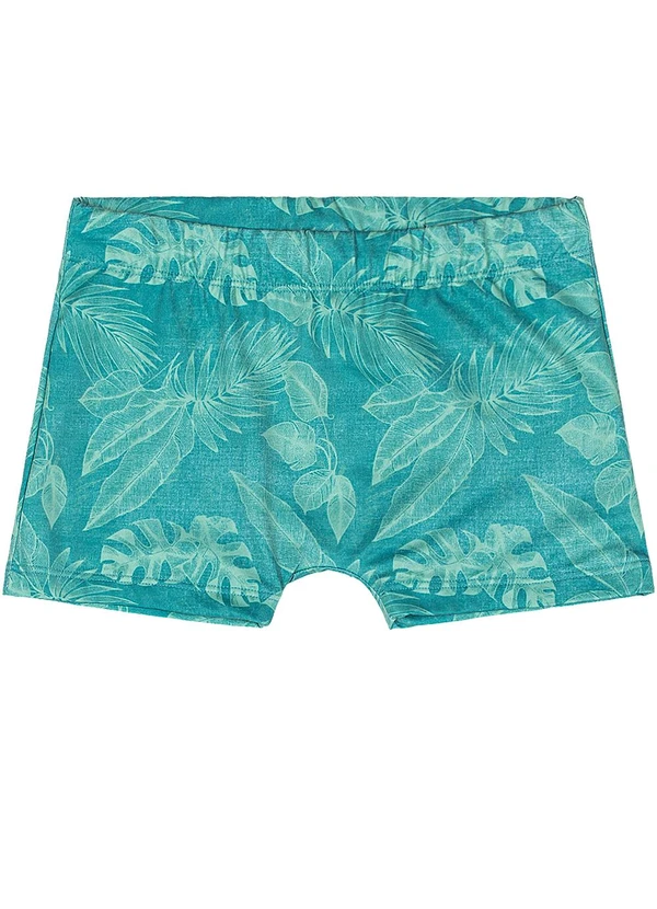 Quimby - Conjunto Camiseta Uv e Sunga Boxer Azul 4
