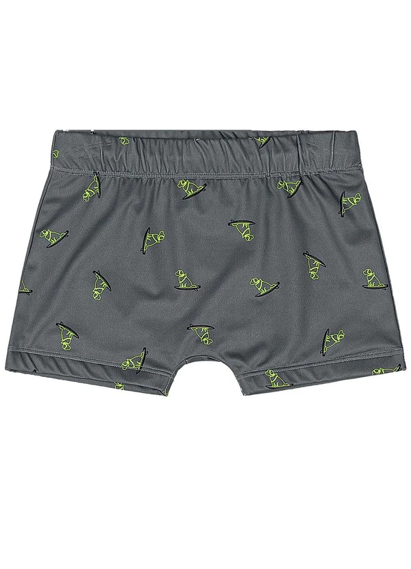 Quimby - Conjunto Camiseta Uv e Sunga Boxer Verde 4