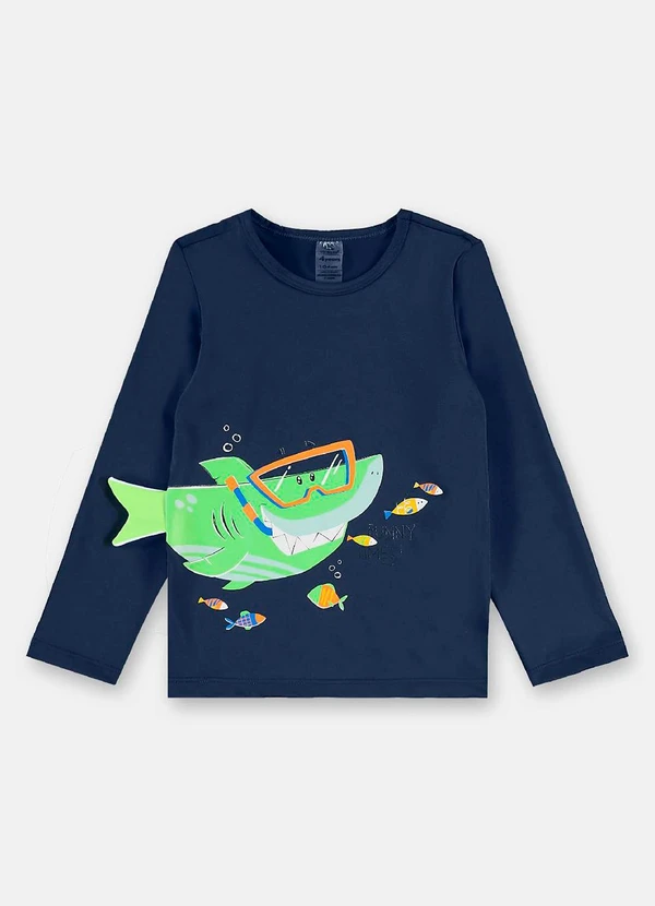 Up Baby - Conjunto de Praia Infantil Menino Azul 4