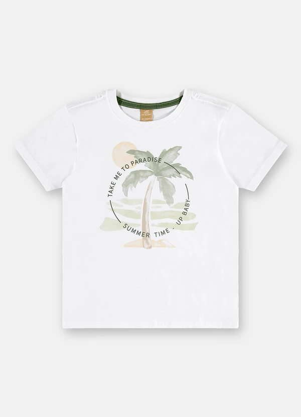 Up Baby - Conjunto Summer Time Infantil Up Baby Branco 2